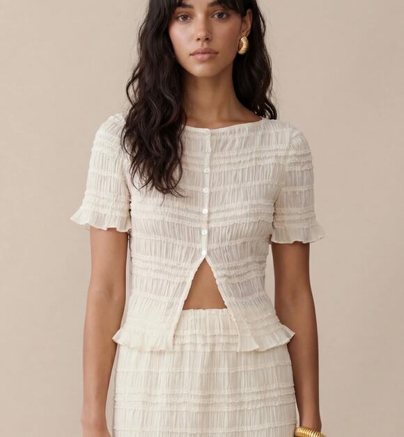 Kourt Tops - New Kourt Nyssa cream blouse size XS $122